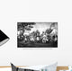 Revolutionary War Print Showing Wall Decal