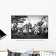Revolutionary War Print Showing Wall Decal