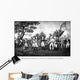 Revolutionary War Print Showing Wall Decal