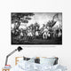 Revolutionary War Print Showing Wall Decal