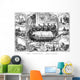 Civil War Era Print Wall Decal
