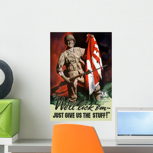 Vintage World War Ii Wall Decal Design 77