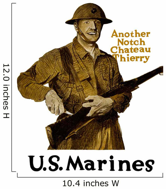 Vintage Wwi Poster Smiling Wall Decal