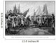 Vintage Revolutionary War Print Wall Decal Design 3