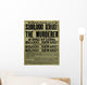 Vintage Civil War Wanted Wall Decal