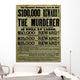 Vintage Civil War Wanted Wall Decal