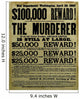 Vintage Civil War Wanted Wall Decal