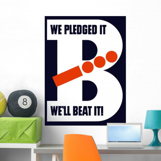 Vintage World War Ii Wall Decal Design 75