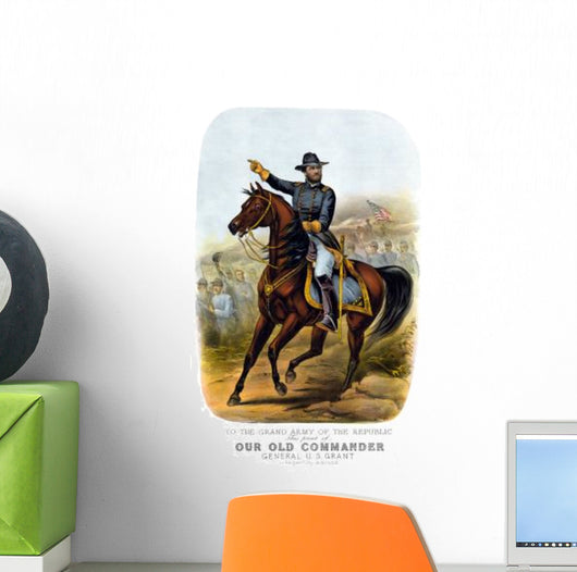 Vintage Civil War Poster Wall Decal Design 2