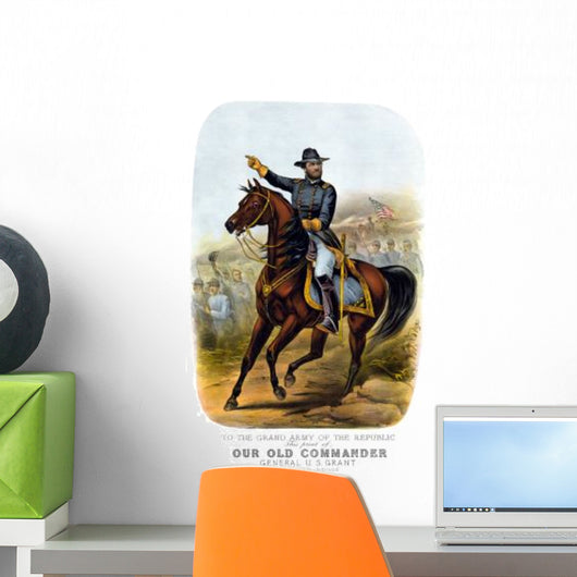Vintage Civil War Poster Wall Decal Design 2