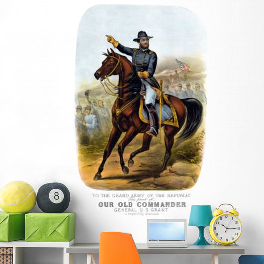 Vintage Civil War Poster Wall Decal Design 2