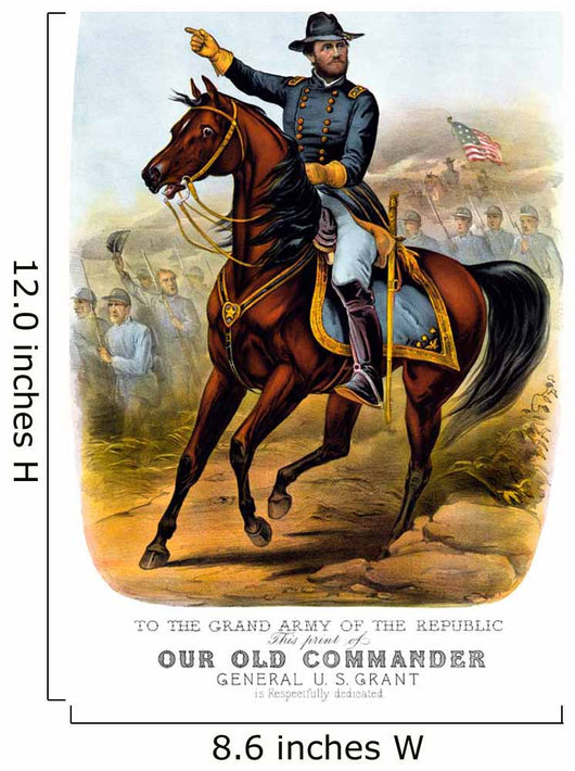 Vintage Civil War Poster Wall Decal Design 2