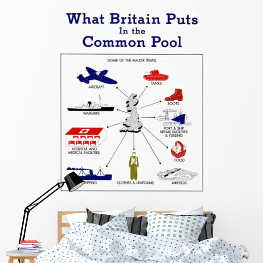 Vintage World War Ii Wall Decal Design 71