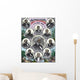 American History Print Featuring Wall Decal