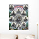 American History Print Featuring Wall Decal
