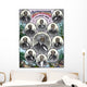 American History Print Featuring Wall Decal