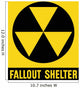 Cold War Era Fallout Wall Decal