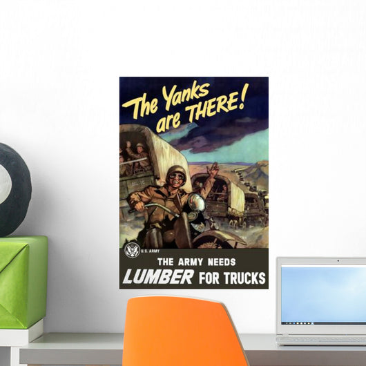 Vintage World War Ii Wall Decal Design 68