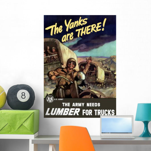 Vintage World War Ii Wall Decal Design 68