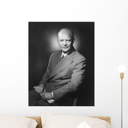 Presidential Portrait Dwight D Wall Decal