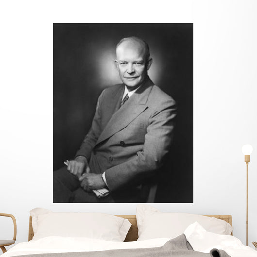 Presidential Portrait Dwight D Wall Decal