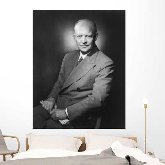 Presidential Portrait Dwight D Wall Decal