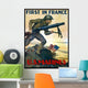 World War One Marines Wall Decal
