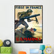 World War One Marines Wall Decal