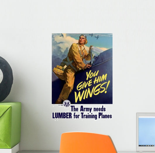 Vintage World War Ii Wall Decal Design 65