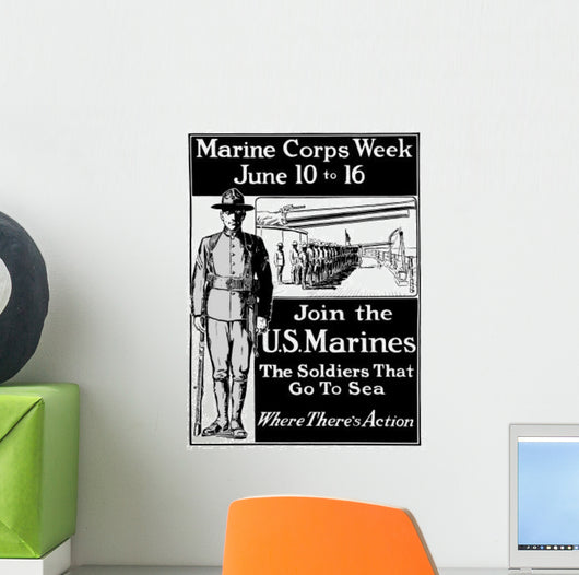 Vintage World War One Wall Decal Design 25