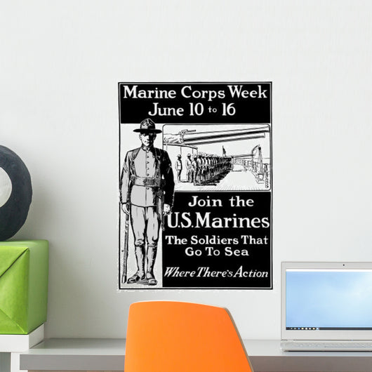 Vintage World War One Wall Decal Design 25