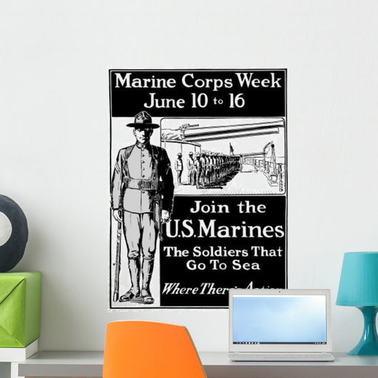 Vintage World War One Wall Decal Design 25