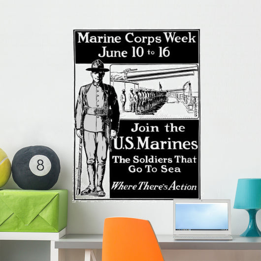 Vintage World War One Wall Decal Design 25