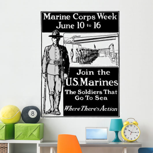 Vintage World War One Wall Decal Design 25