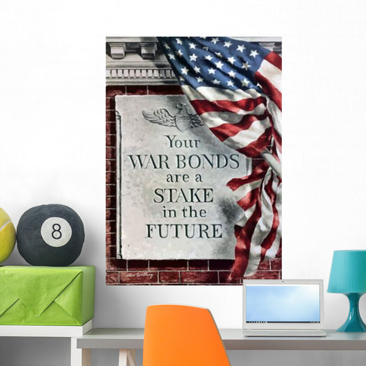 Vintage World War Ii Wall Decal Design 62