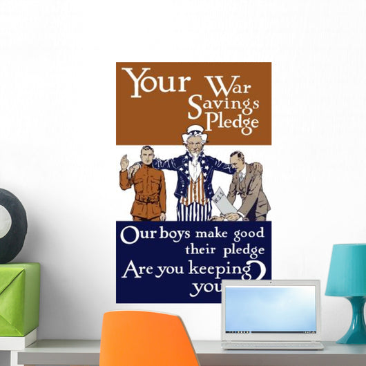 Vintage World War I Wall Decal Design 40