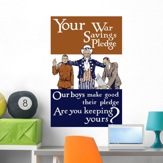 Vintage World War I Wall Decal Design 40
