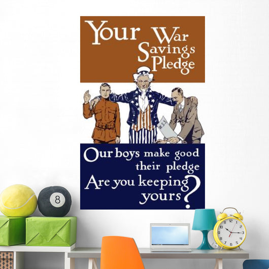 Vintage World War I Wall Decal Design 40