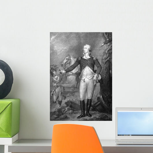 Vintage American History Print Wall Decal Design 26