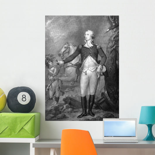 Vintage American History Print Wall Decal Design 26