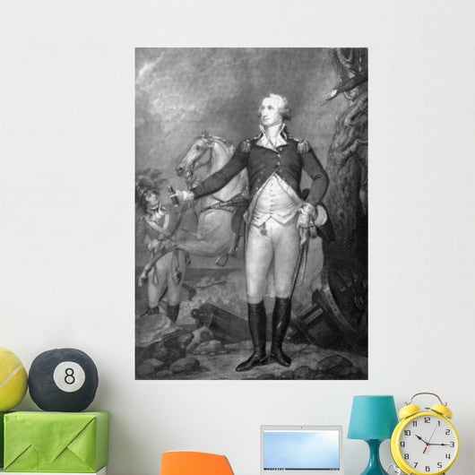 Vintage American History Print Wall Decal Design 26
