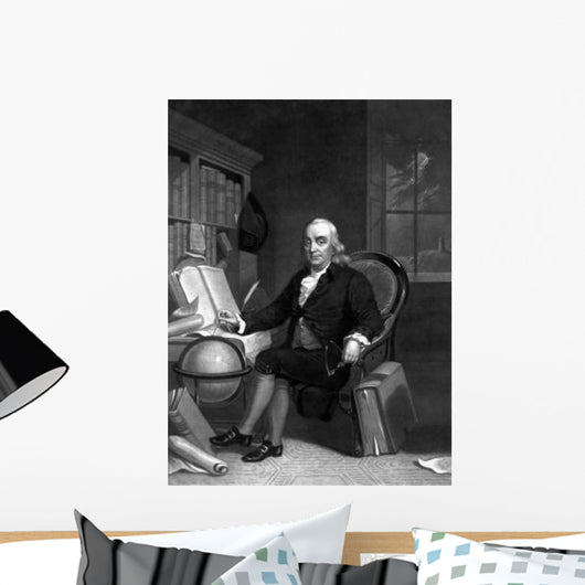 Vintage American History Print Wall Decal Design 25