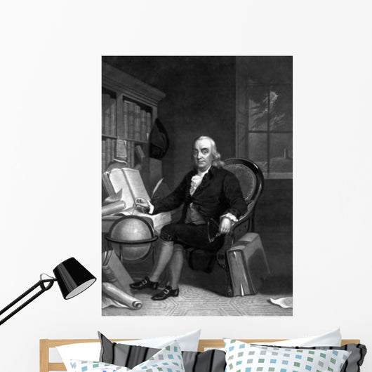 Vintage American History Print Wall Decal Design 25