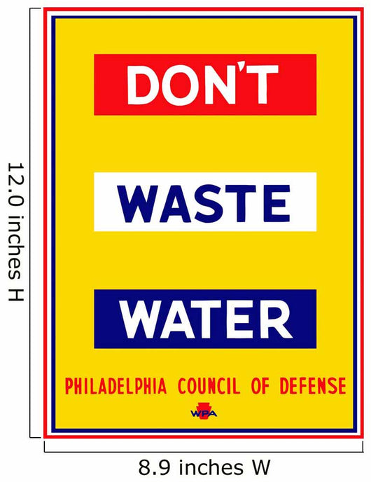 Vintage Wpa Propaganda Poster Wall Decal