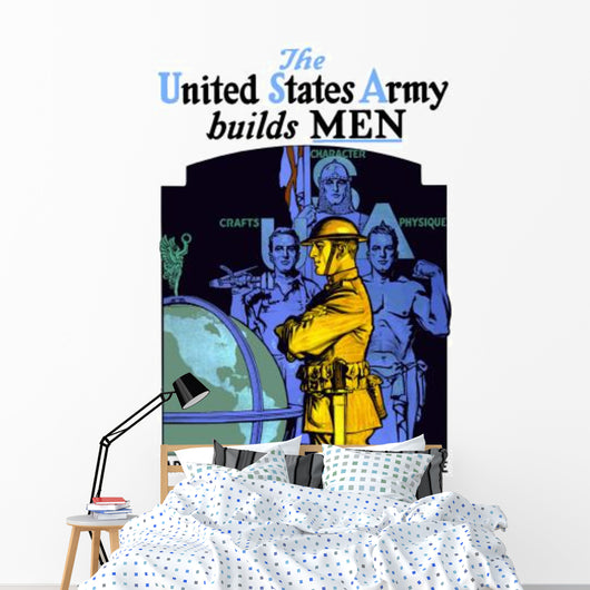 Vintage World War I Wall Decal Design 39