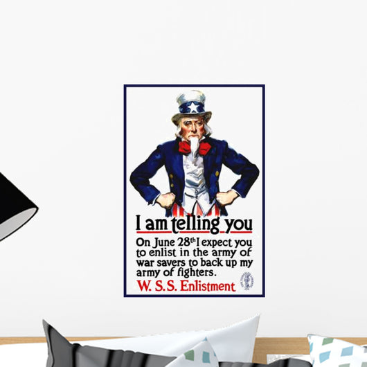 World War I Poster Wall Decal Design 10