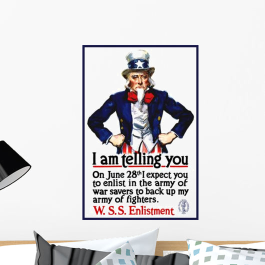 World War I Poster Wall Decal Design 10