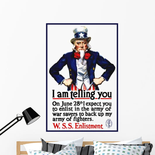 World War I Poster Wall Decal Design 10