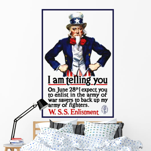World War I Poster Wall Decal Design 10