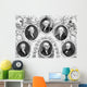 Vintage American History Print Wall Decal Design 22